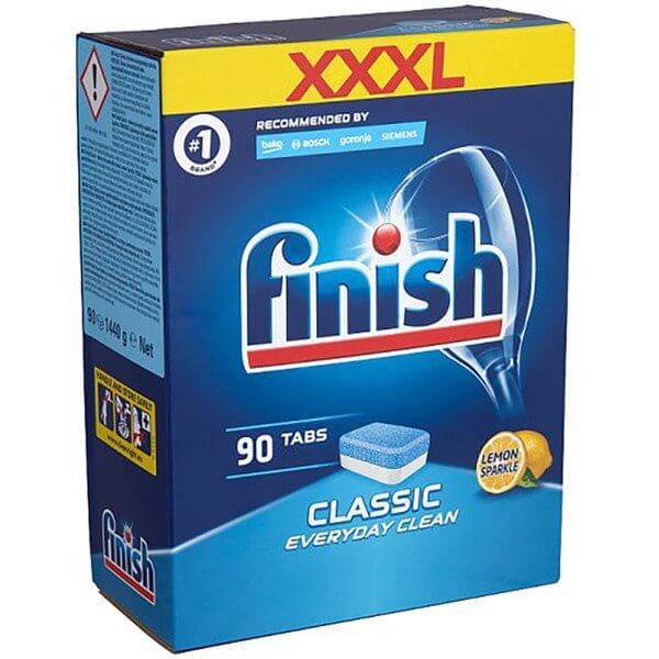 Viên rửa chén bát Finish Classic hộp 90 viên
